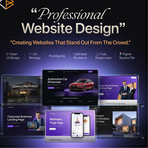 Custom Website Design | Modern UI UX Website Development for Small Business & Online Stores